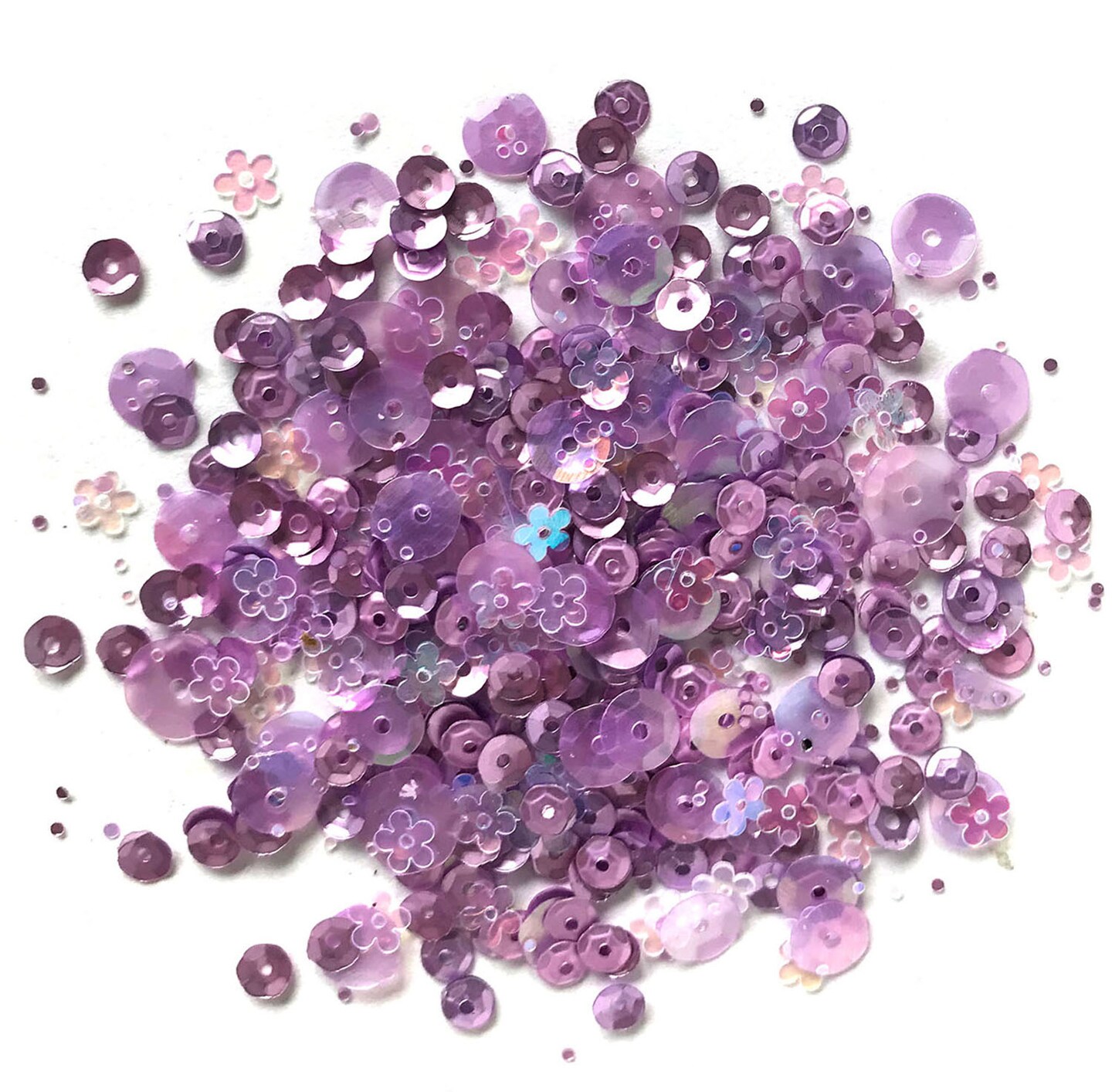 Buttons Galore Loose Sequin Assortments for Craft - 5,000 Pieces 60 Grams