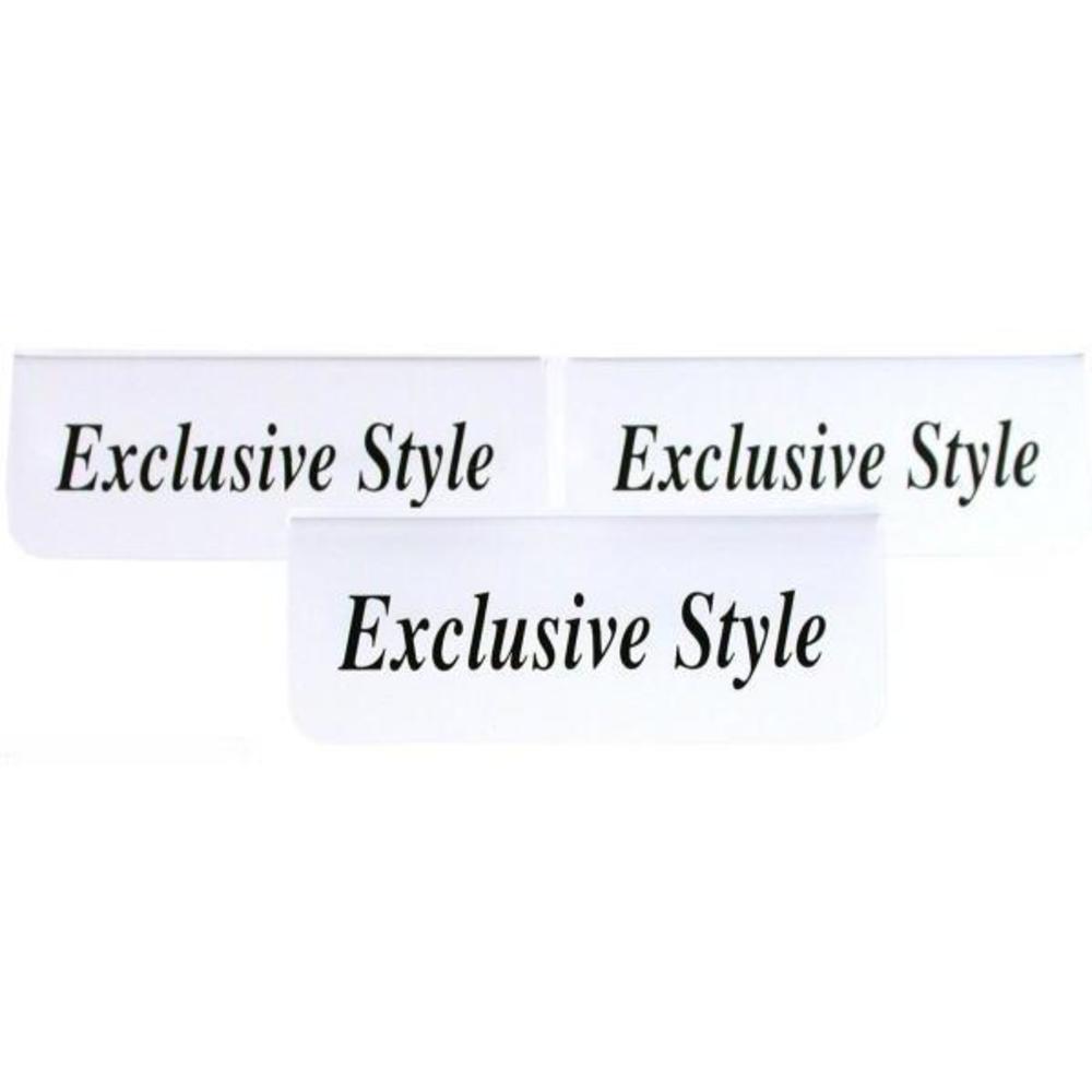 3 Exclusive Style Display Signs Jewelry Showcase Unit
