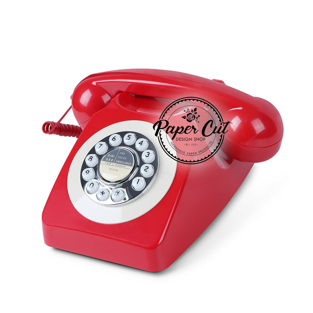 Memoriphone Audio Guest Book - CANDY RED