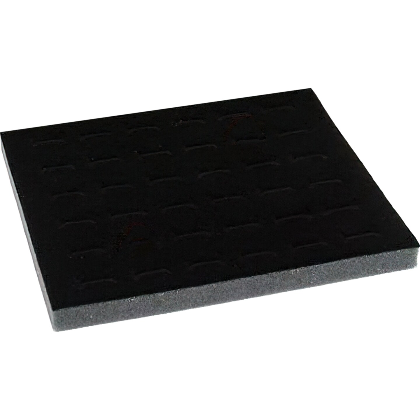 Black Open Square Stackable Jewelry Display Tray w/ Black 36-slot Foam ...