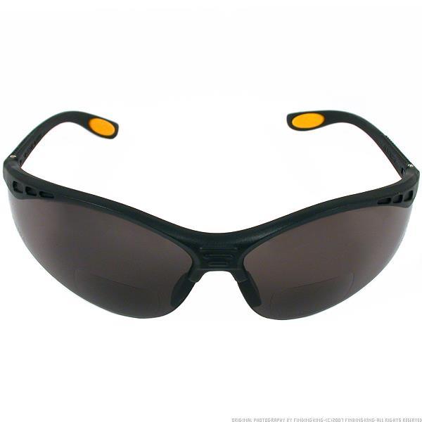 Dewalt DPG59-220C Reinforcer Rx-Bifocal 2.0 Smoke Lens High Performance Protective Safety Glasses wi