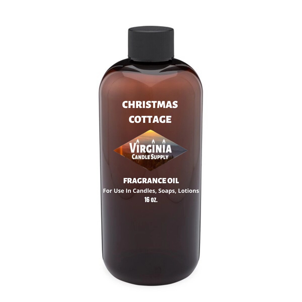 Christmas Cottage Fragrance Oil (Our Version of the Brand Name) (16 oz Bottle) for Candle Making, Soap Making, Tart Making, Room Sprays, Lotions, Car Fresheners, Slime, Bath Bombs, Warmers…