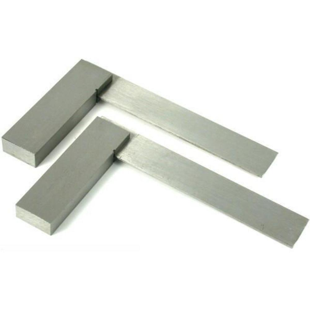2 4&#x22; Steel Square Machinist Set 90 Degree Hand Tools