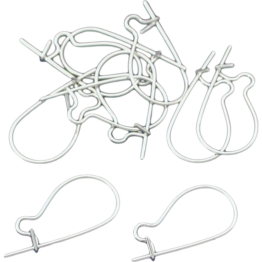 Amazon.com: 10 pcs 14k Gold Filled Kidney Interchangeable Earwie Ear Wire  Earring Hook: Earring Backs And Findings: Clothing, Shoes & Jewelry