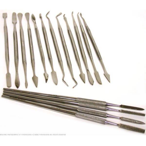 16 Wax Carving Files Carvers Polymer Clay Spatula Tool Michaels