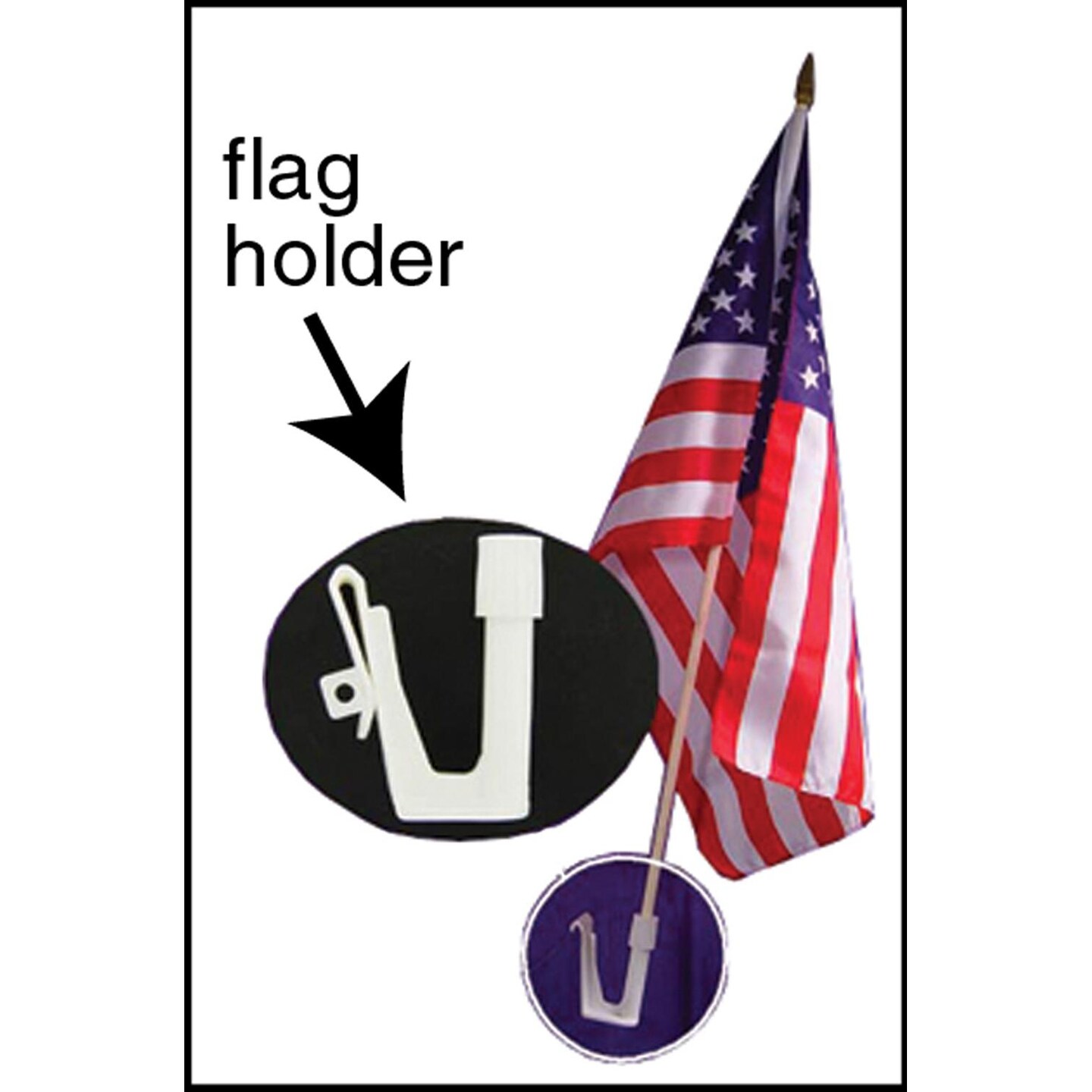 Holder For Car Window for 12x18 inch Flags Michaels