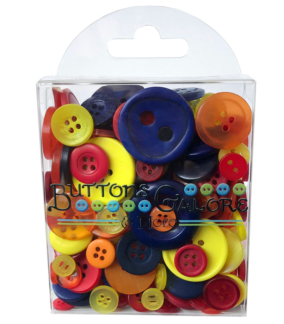 Buttons Galore and More Sewing &#x26; Craft Buttons - Colorful Round Buttons for DIY Projects