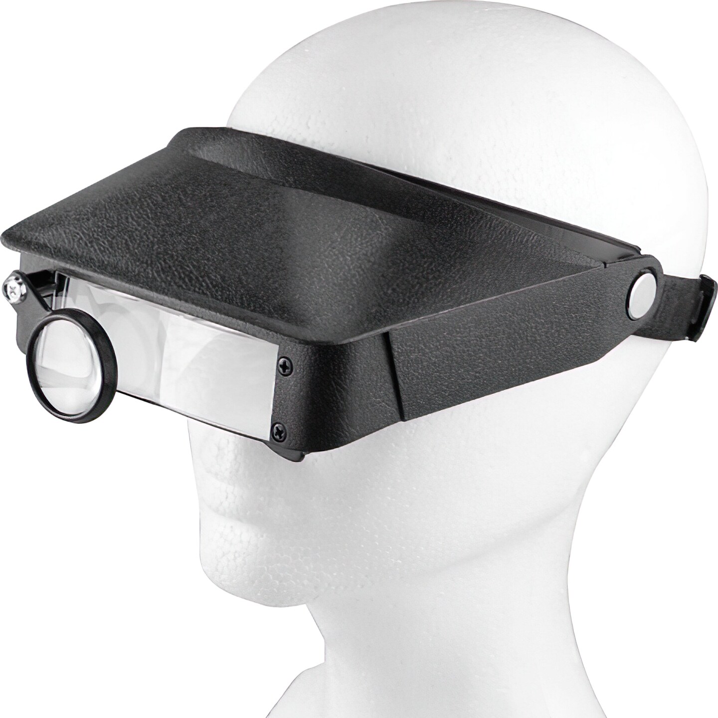 Head Band Magnifier Magnifying Glass Headband Dual Lens Flip Visor Magnification