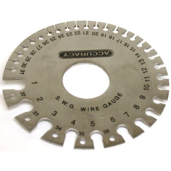 SWG Wire Gauge 1-36 Gauge