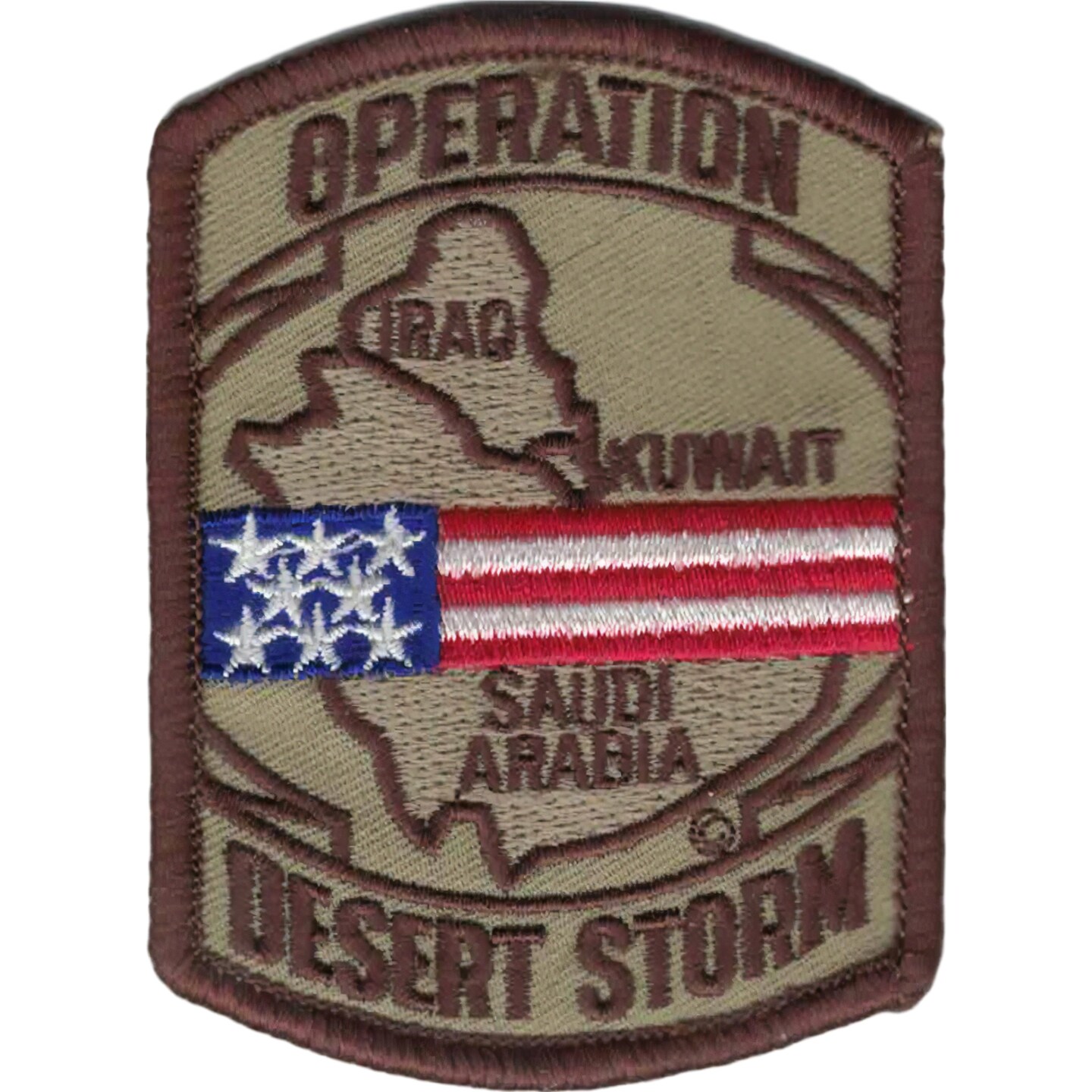 Operation Desert Storm Patch Brown 3