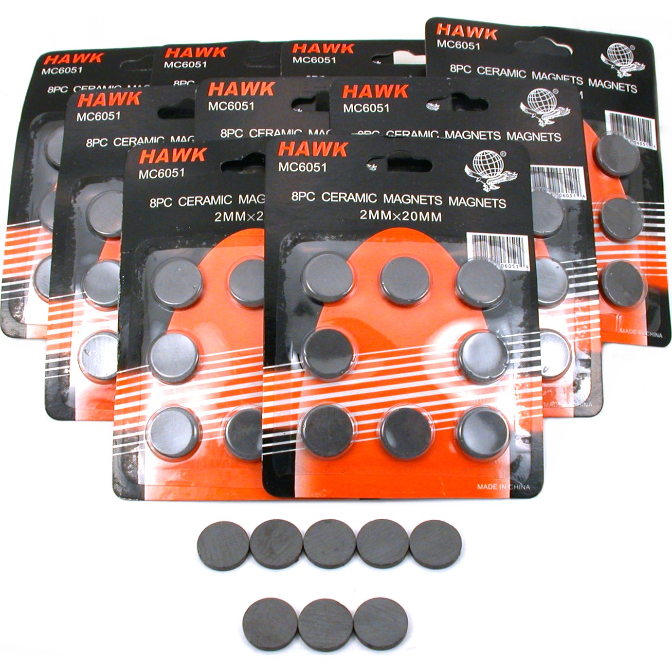  Ceramic Magnets, Round Disk Magnets Craft Magnets