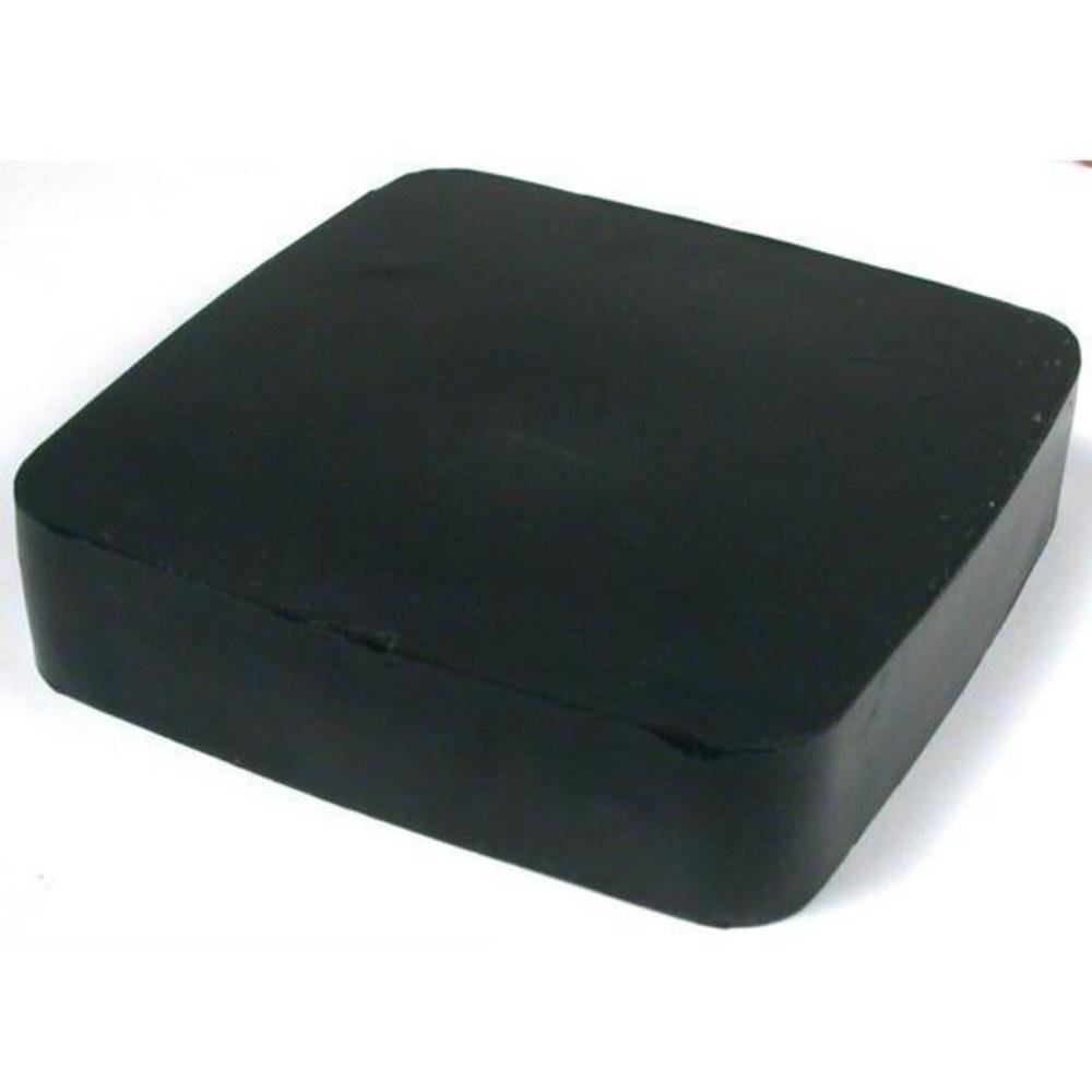 Rubber Block Bench 4 x 4 Square 1 Thick Base for Steel Block Dapping