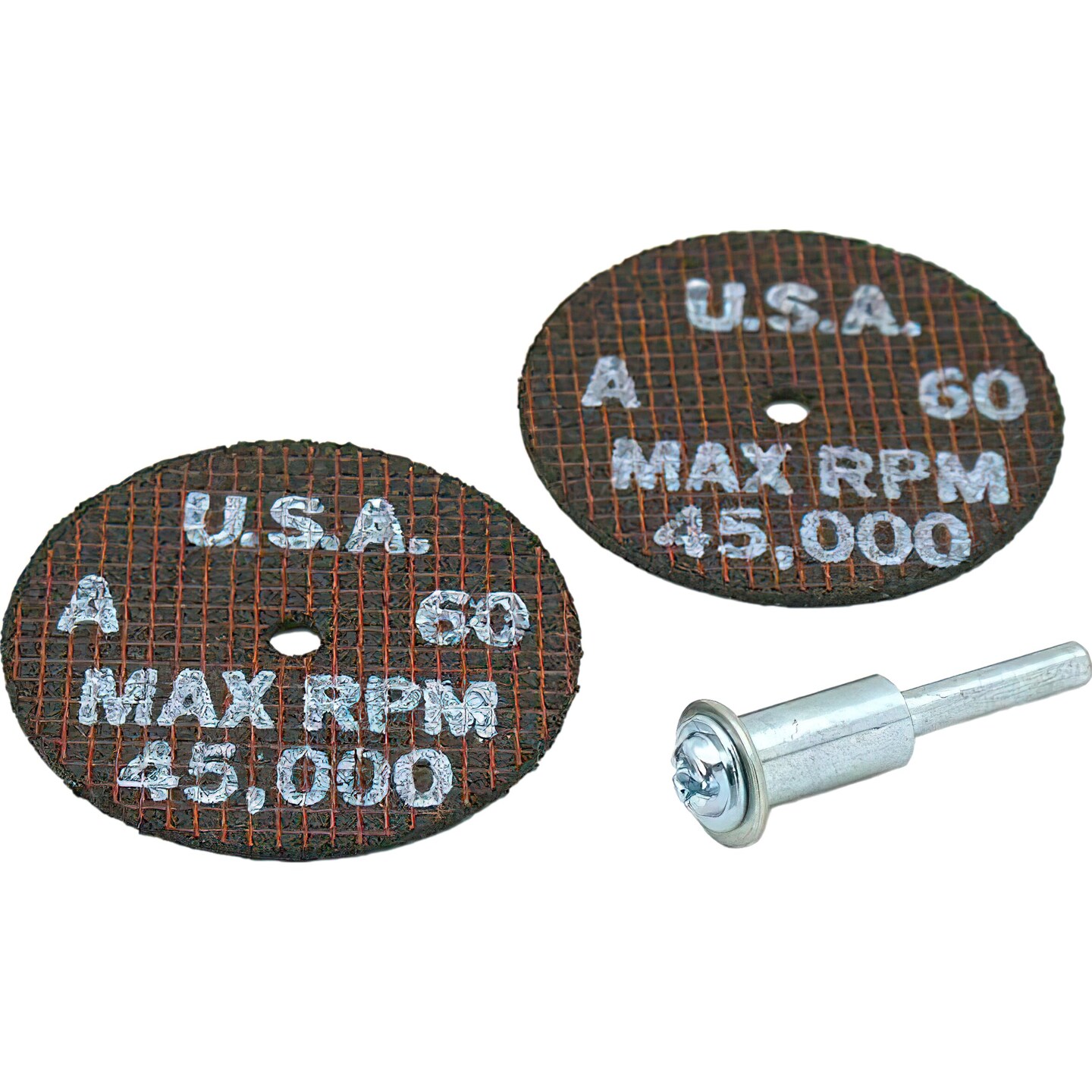 2 Cut Off Wheels & Mandrel Jewelry Cutting Rotary Tools