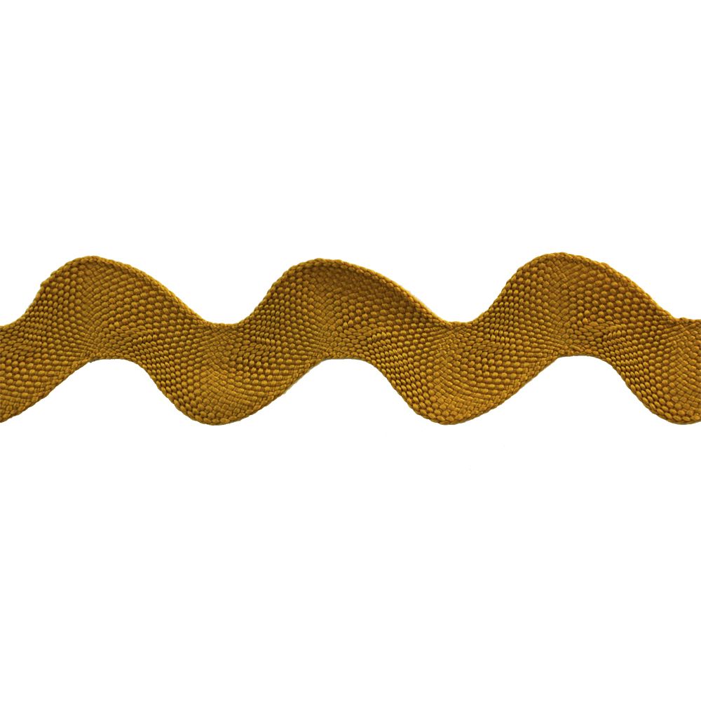 Belagio Large Ric Rac Trim, 1.25" Wide, 10yard bolt, Gold Trims