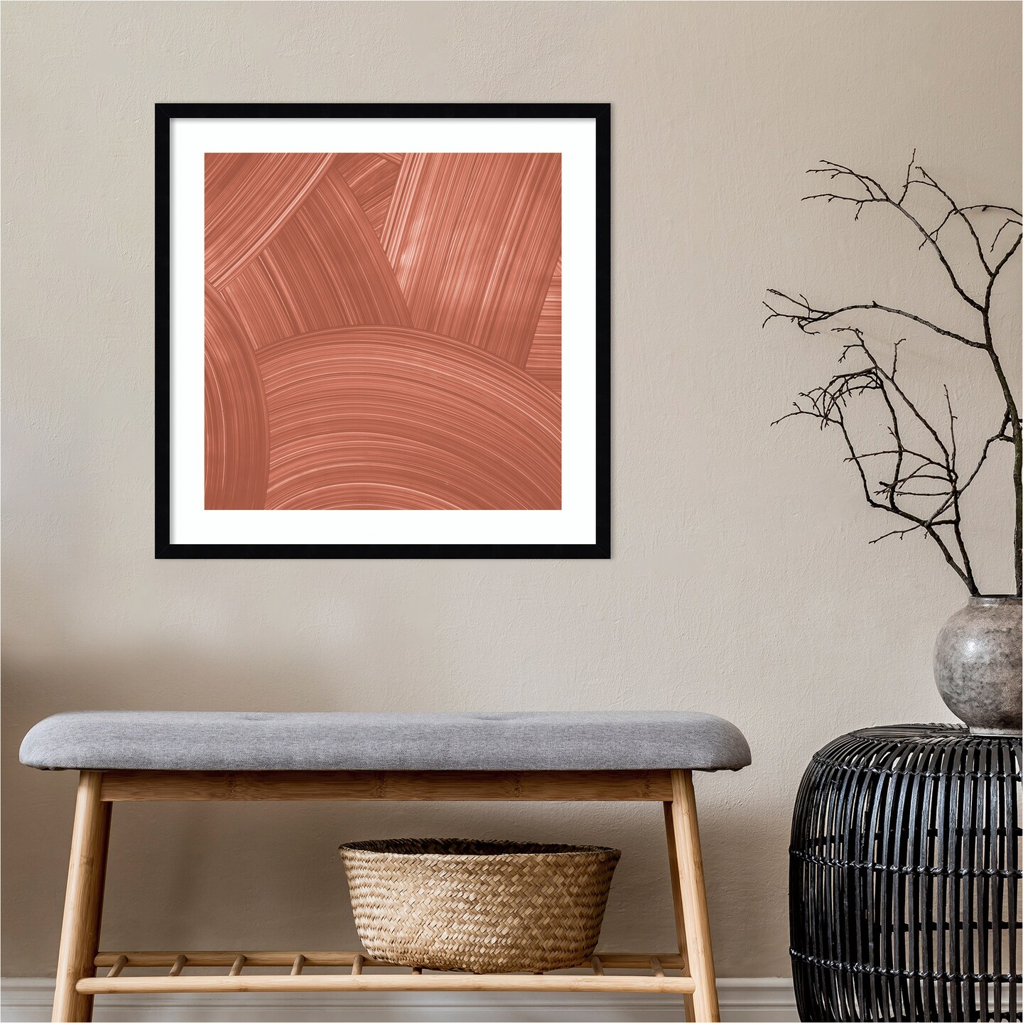 Overpass I by Moira Hershey Wood Framed Wall Art Print