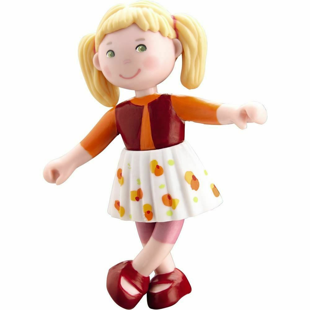 HABA Little Friends Milla - 3.75&#x22; Dollhouse Toy Figure with Blonde Hair