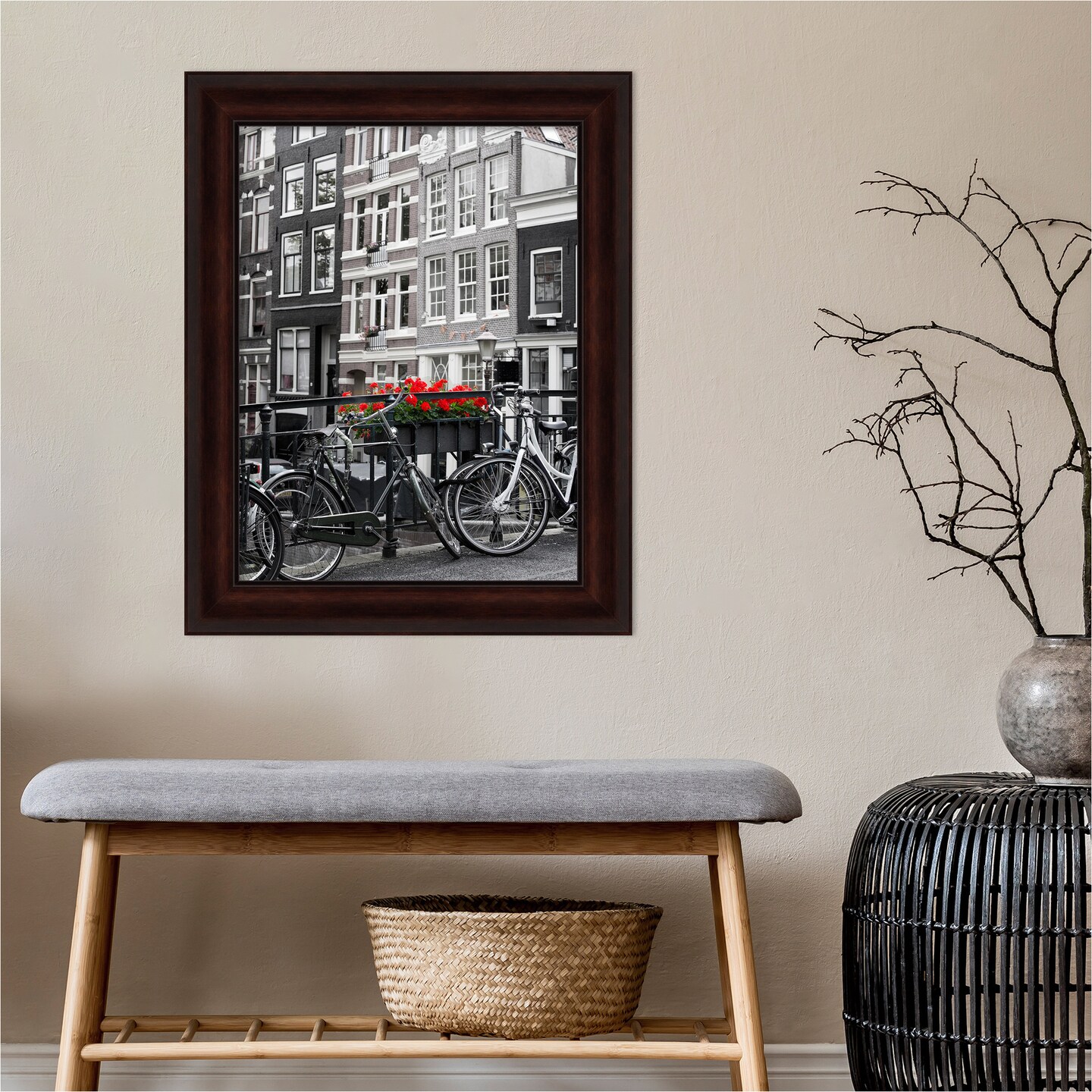 Amanti Art Coffee Bean Brown Picture Frame