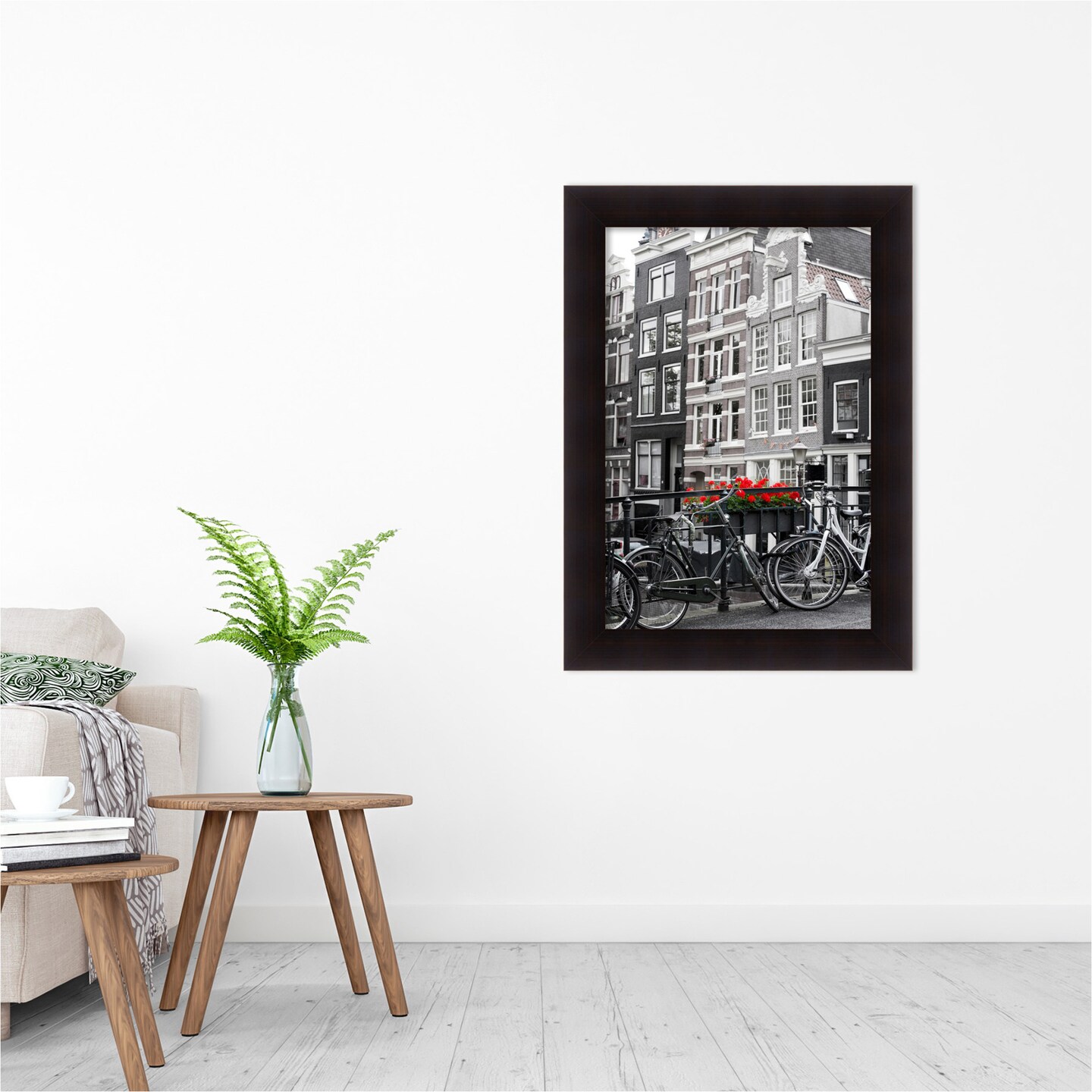 Portico Espresso Wood Picture Frame