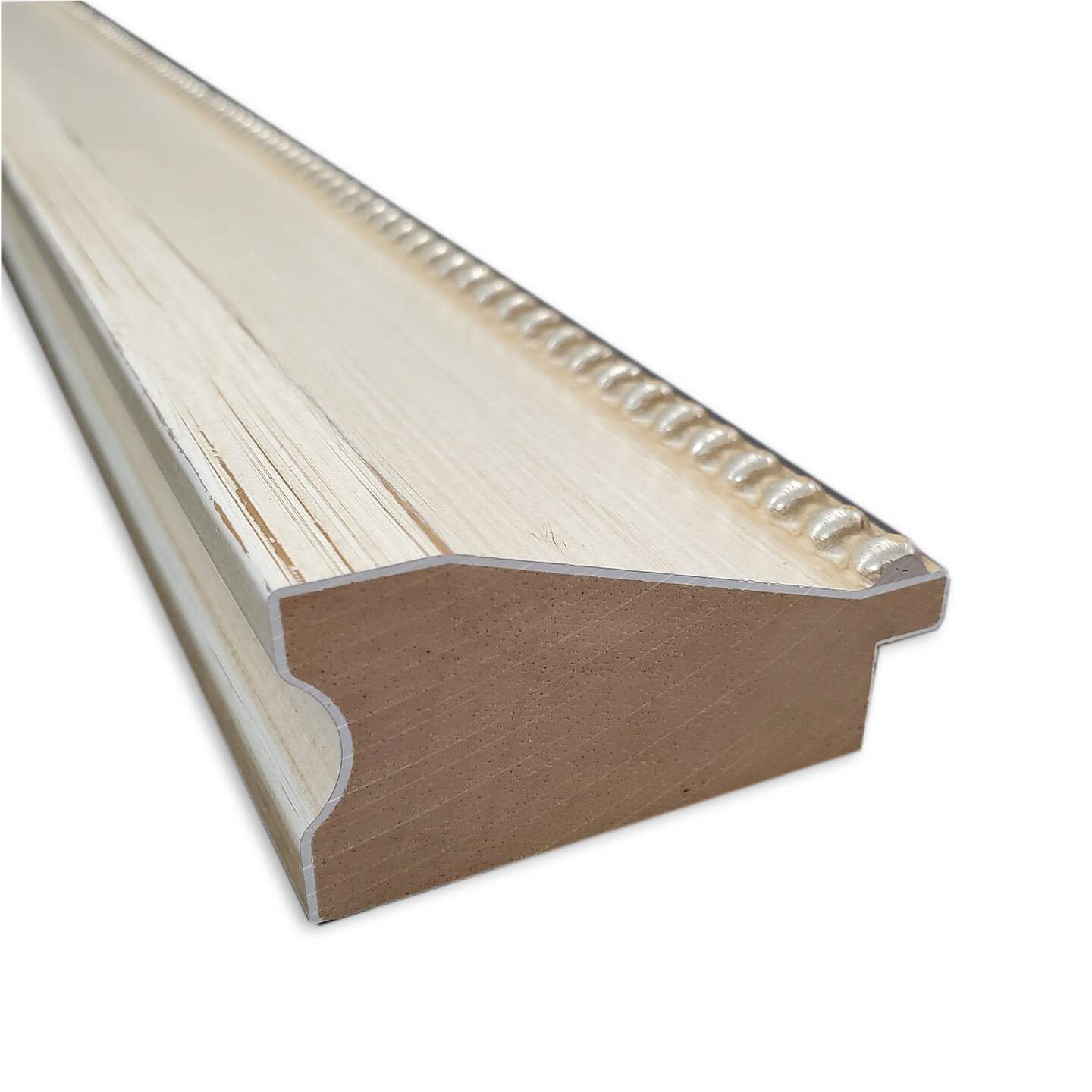 Parthenon Cream Wood Picture Frame