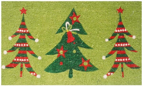 Christmas Trio Doormat