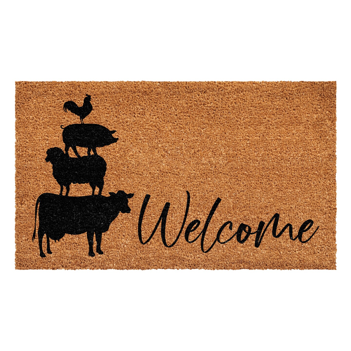 Farmhouse Animals Doormat Rugs & Doormats Michaels