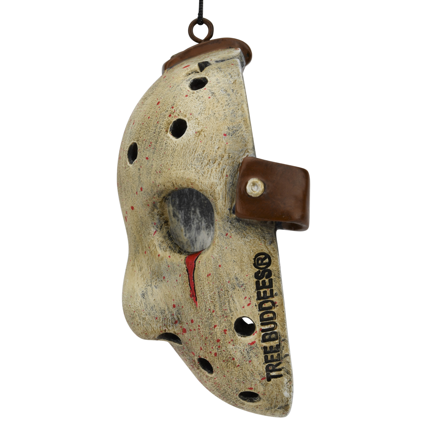 Bloody Hockey Mask Halloween Ornament Scary Decoration