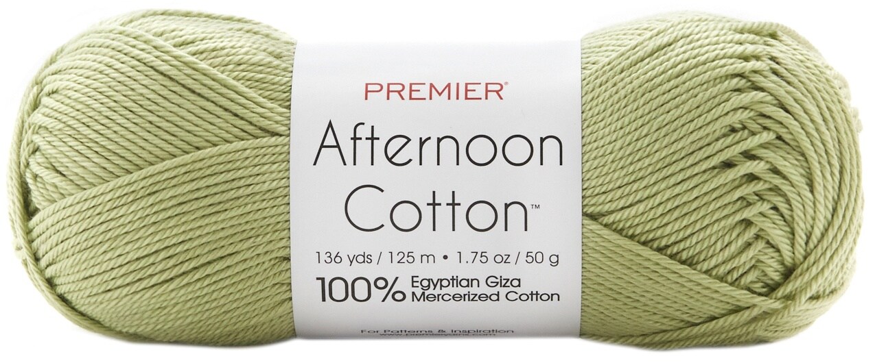 Premier Yarns Afternoon Cotton Yarn-Lime | Stencils & Forms | Michaels