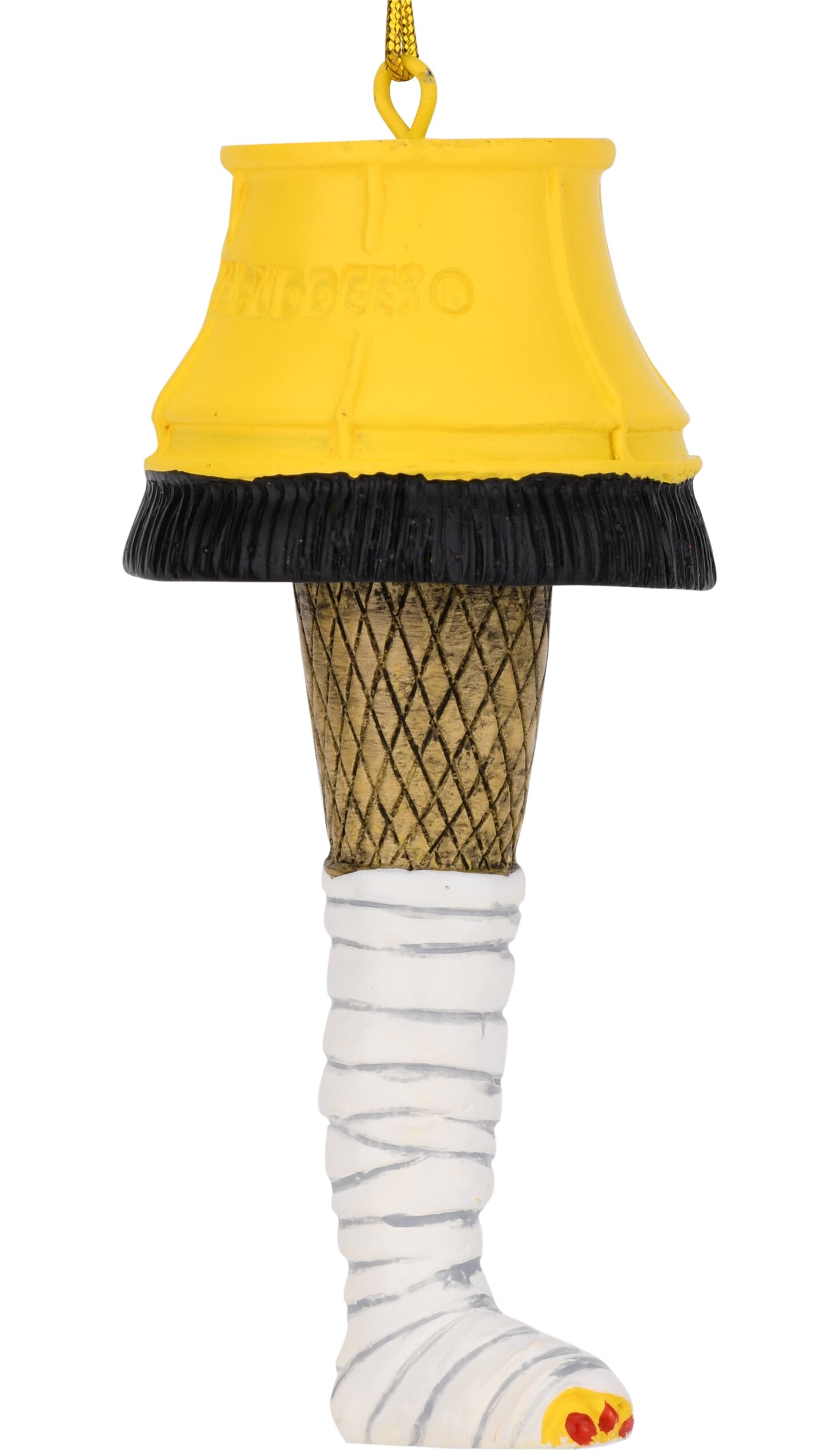 Tree Buddees Broken Leg Lamp - A Christmas Story Movie Parody Christmas Ornament