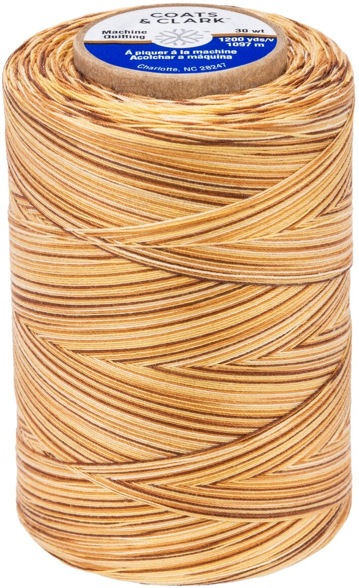 Coats Cotton Machine Quilting Multicolor Thread 1200ydSandstone