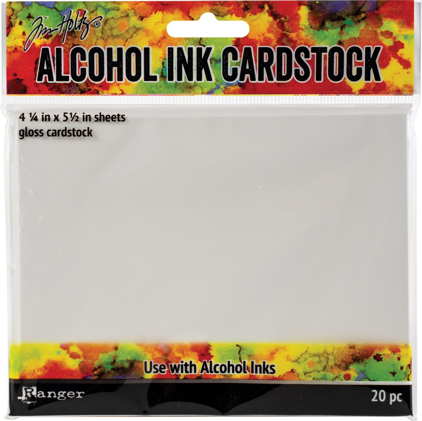 Adirondack Alcohol Ink Cardstock By Tim Holtz 20/Pkg4.25"X5.5" Stamps & Embossing Michaels