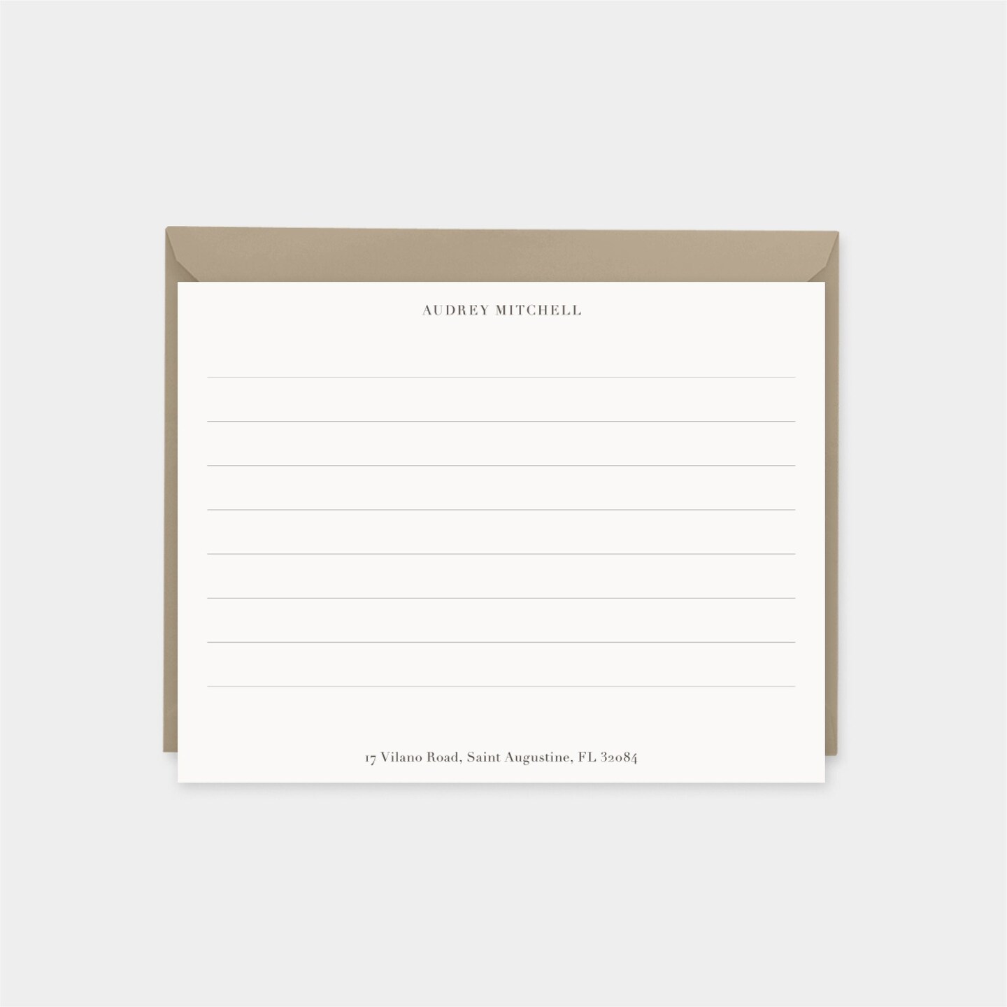 Gray and Mustard Ink Splot Texture Note Cards, Elegant Note Cards