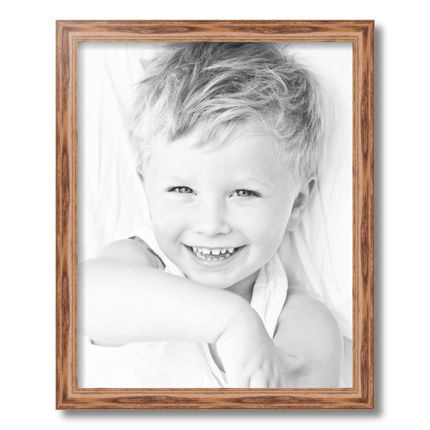 ArtToFrames 16x20 Inch Picture Frame, This 1.25 Inch Custom Wood Poster Frame is Available in Multiple Colors, Great for Your Art or Photos - Comes with 060 Plexi Glass and Corrugated Backing (A8LW)