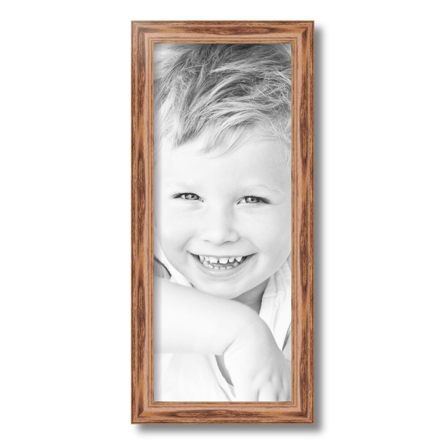 ArtToFrames 8x20 Inch Picture Frame, This 1.25 Inch Custom Wood Poster Frame is Available in Multiple Colors, Great for Your Art or Photos - Comes with Regular Glass and Corrugated Backing (A8EI)