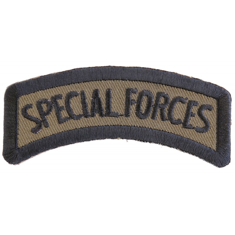 Patch, Small Embroidered Rocker (Iron-On or Sew-On), Special Forces ...