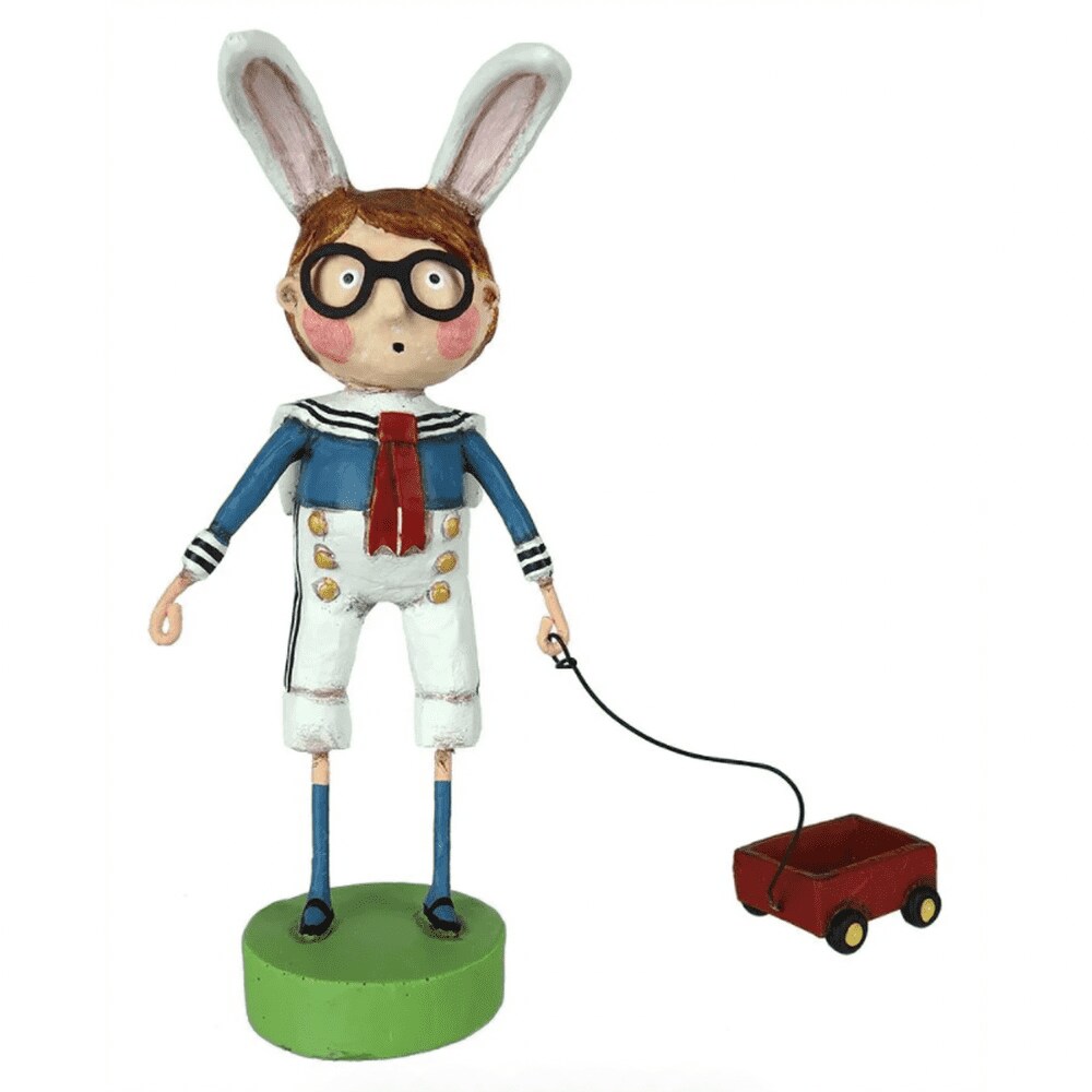 Lori Mitchell Easter Collection: Wardy's Wagon Figurine