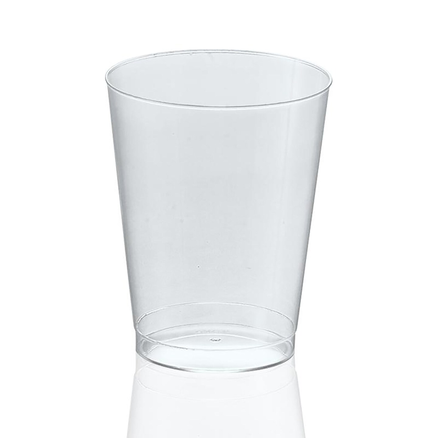 Clear Round Plastic Cups - 10 Ounce (600 Cups)