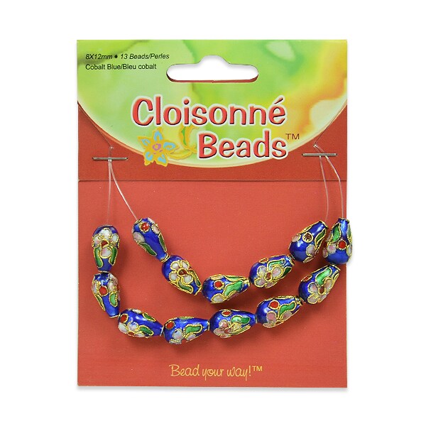 Cloisonne Beads Pack of 13 Beads Michaels