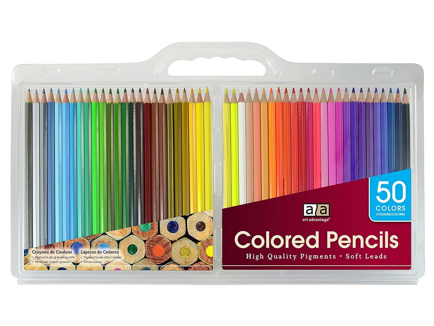Art Advantage Mark Colored Pencils Set 50 pc Colored Pencils Michaels