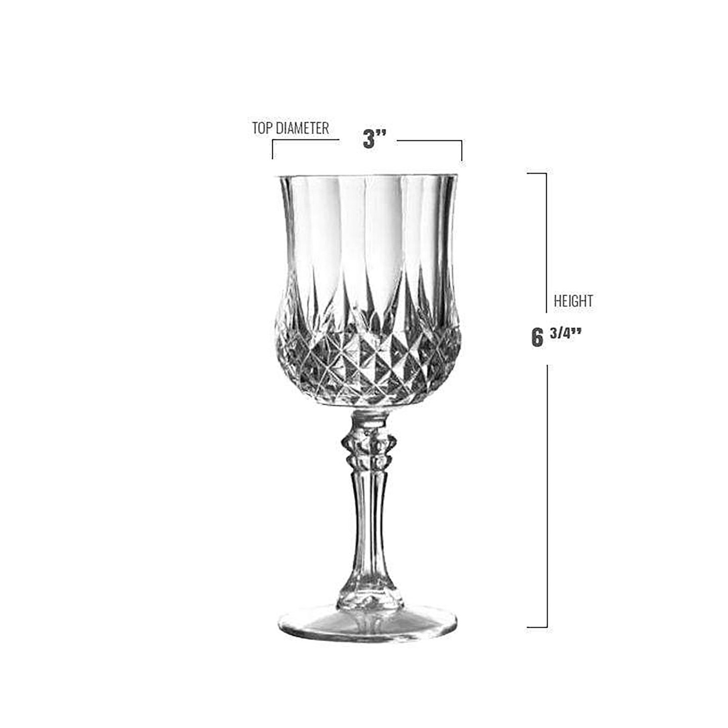 Wholesale 24 oz. Elegant Wine Glass | Wine and Champagne Glasses | Order  Blank