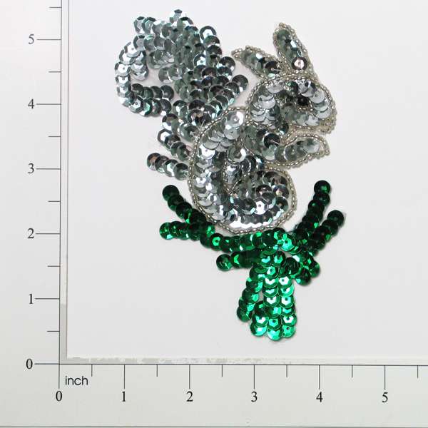 Squirrel Sequin Applique/Patch