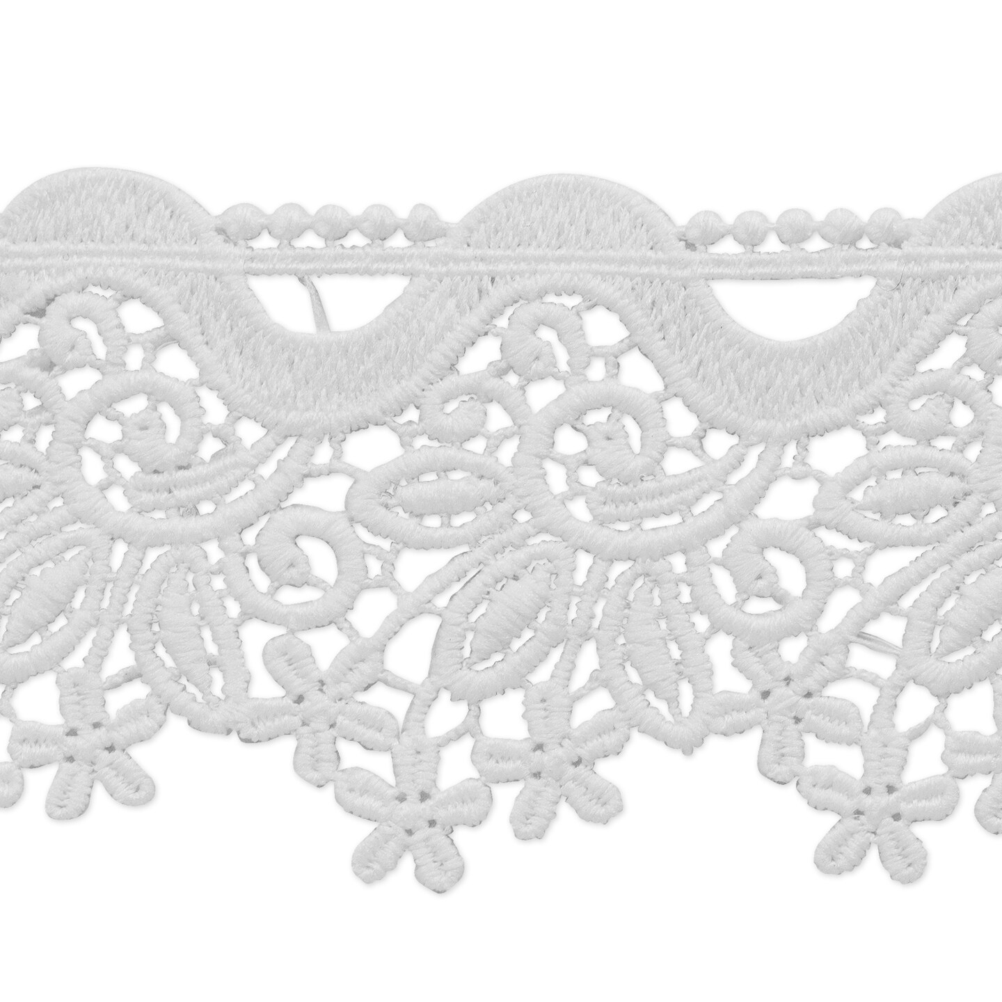 5 Yards of Beena Embroidered Designer Venice Lace Trim