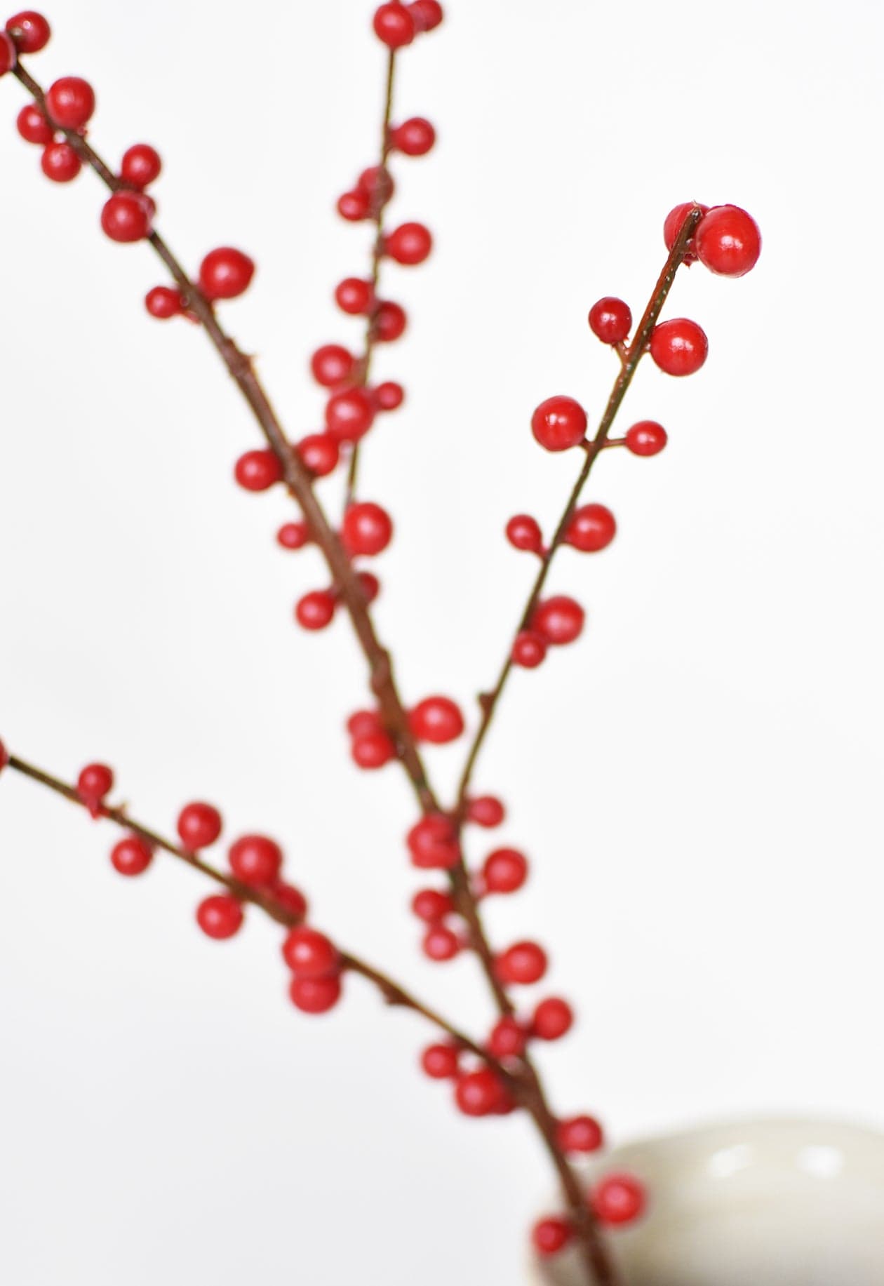 Faux Outdoor Red Berry Stem Floral Stems Michaels