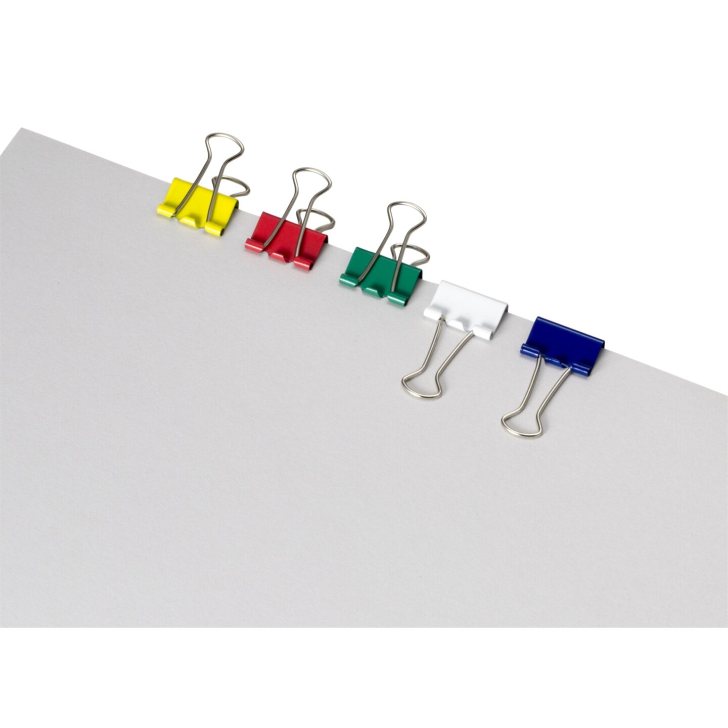 Officemate Binder Clips, Small, 3/8 Inch Capacity, Assorted Colors, Pack of 36 Clips Michaels