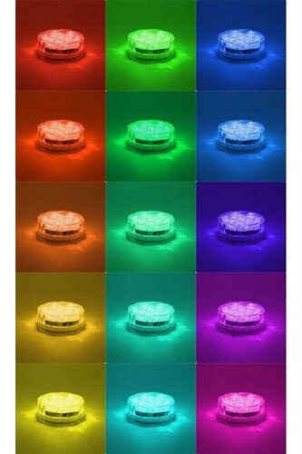 Perfect Holiday Submersible RGB Light with Remote