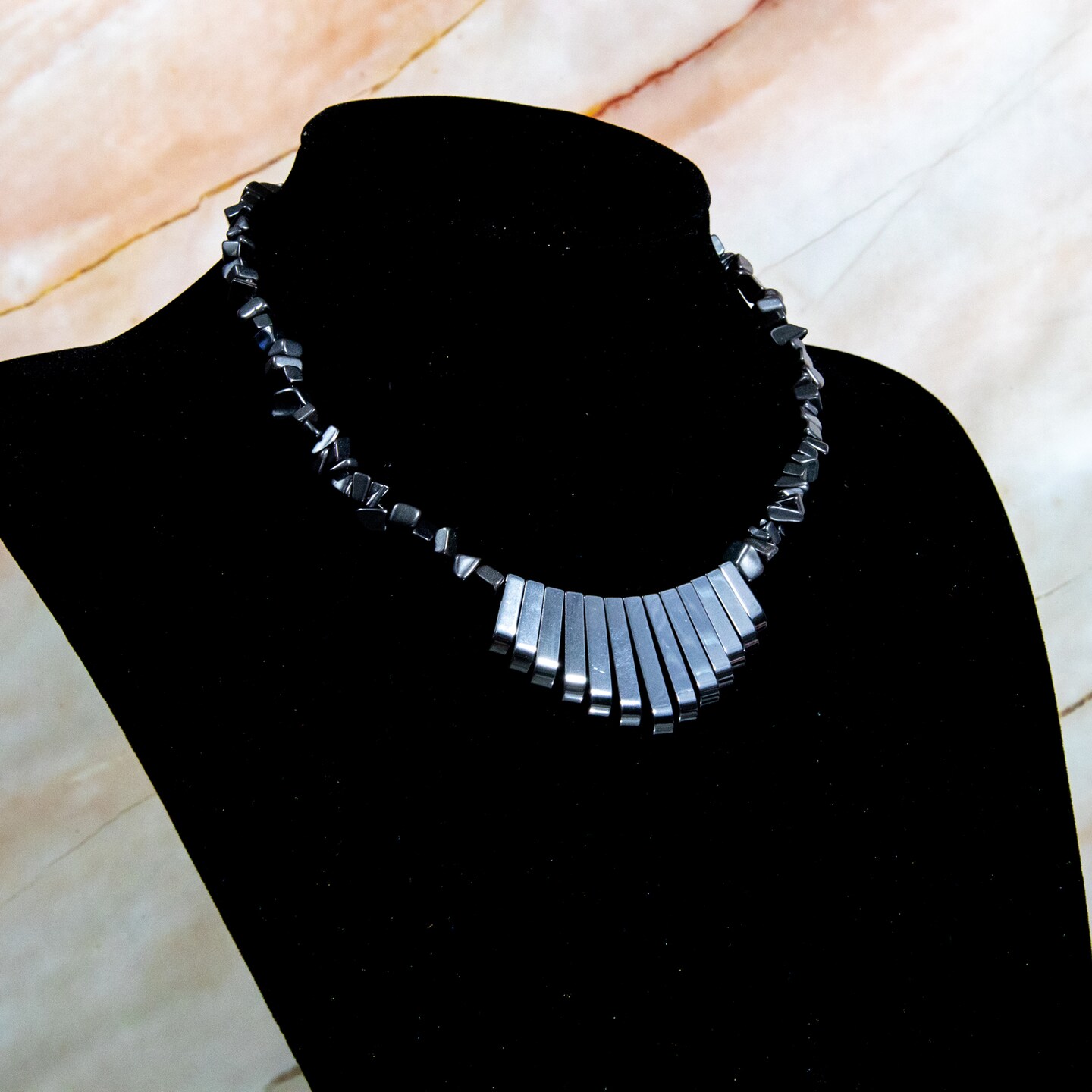 Snowflake Obsidian Fan Pendant Pack of 13