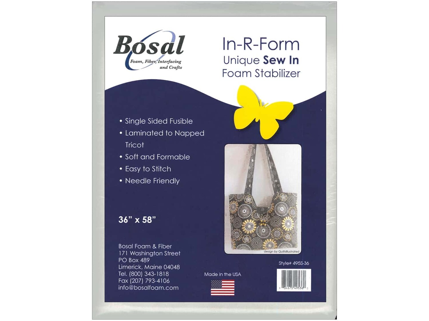 Bosal InRForm Fusible Foam Stabilizer 36 x 58 in. White Michaels