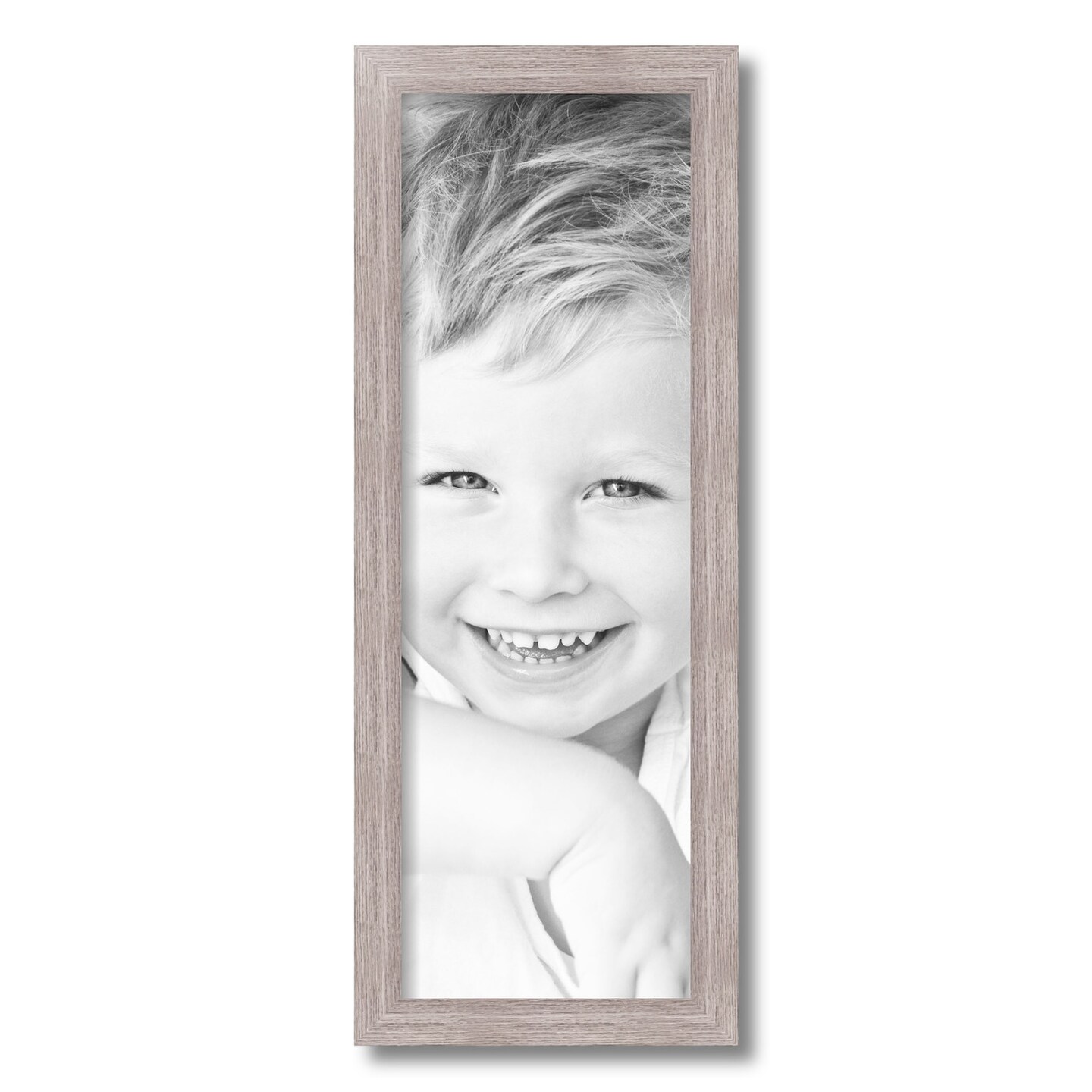 ArtToFrames 8x24 Inch Picture Frame, This 1.25 Inch Custom MDF Poster Frame is Available in Multiple Colors, Great for Your Art or Photos - Comes with 060 Plexi Glass and Corrugated (A46EM)