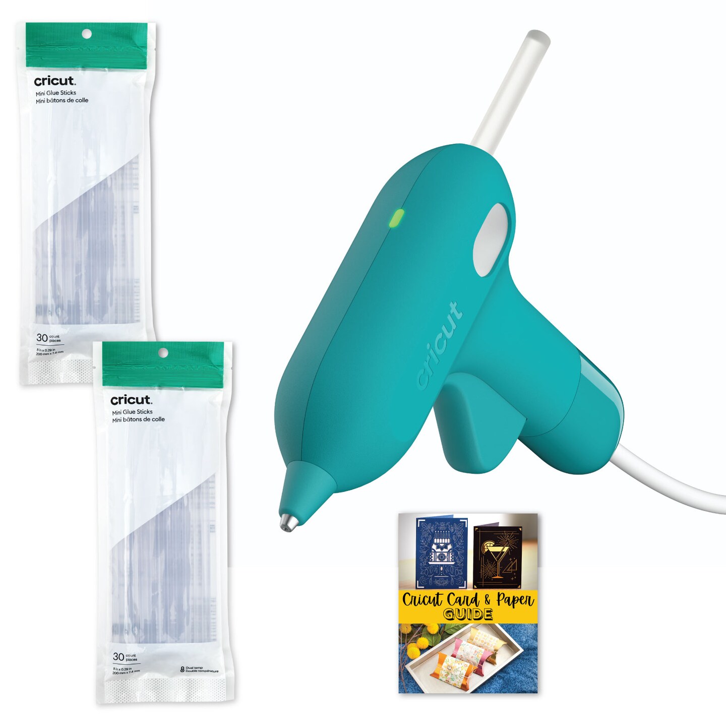 Cricut Glue Gun and Cricut Mini Glue Sticks Bundle Cricut Glue Gun