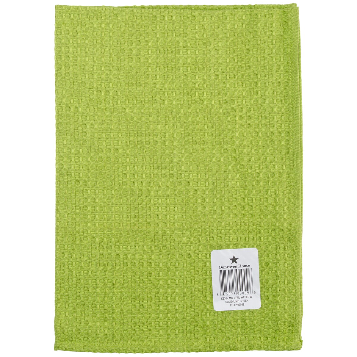 Dunroven House Waffle Weave Tea Towel 20x28 Lime Green Stencils And Forms Michaels 7271