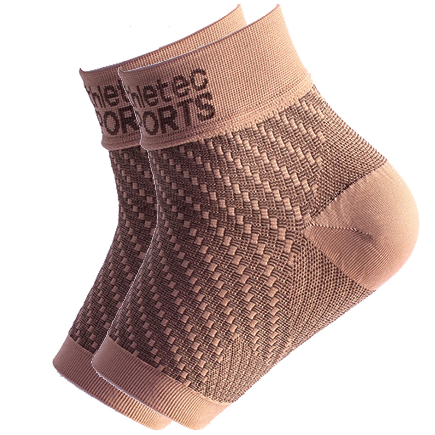 DII Compression Foot Sleeves Nude M
